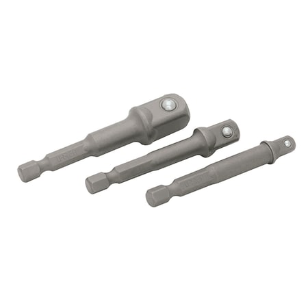 Urrea Socket Adapter Bit, 3Pc J500